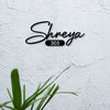 Custom Minimal Steel Nameplate for Modern Spaces