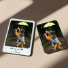 Polaroid Style Fridge Photo Magnets with Slide-in Picture Feature