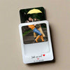 Polaroid Style Fridge Photo Magnets with Slide-in Picture Feature