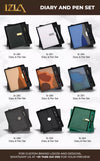 Custom Diary & Pen Set for Branded Business Gifting