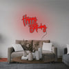 Happy Birthday Neon Sign