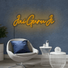 Jai Guru Ji Neon Sign