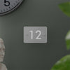 Nexa Custom Glossy Grey House Number & Name Sign