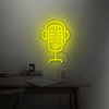 Microphone Neon Sign