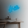 Hustle Neon Sign