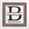 Custom Square Name Plate – Personalized Name Board