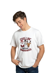 Unisex Chillin’ With My Snowmies Christmas T-Shirt