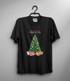 Unisex Festive Christmas Tree Printed T-shirt