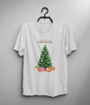 Unisex Festive Christmas Tree Printed T-shirt