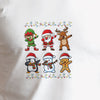 Unisex Dabbing Christmas Characters T-Shirt