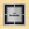 Crossroads - Stainless Steel Name Plate