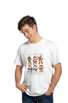 Unisex Dabbing Christmas Characters T-Shirt