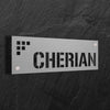 Signature Stainless Steel Name Plate